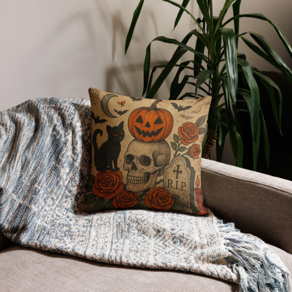Halloween 2 Premium Pillow - Image 9