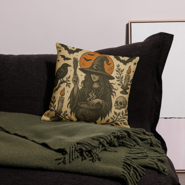 Halloween 4 Premium Pillow - Image 8