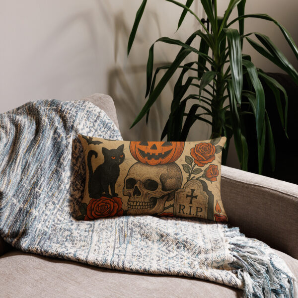 Halloween 2 Premium Pillow - Image 11