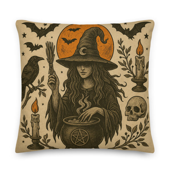 Halloween 4 Premium Pillow - Image 6
