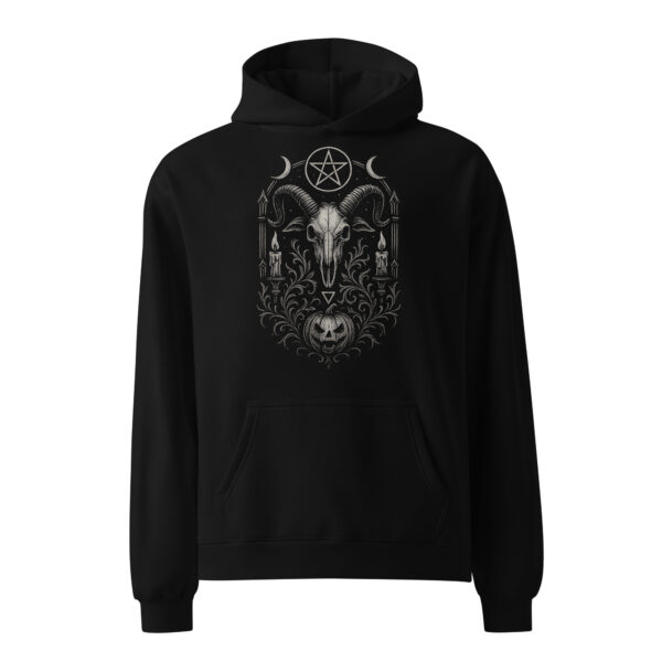 Gothic , Pagan , Men's Over Sized Hoodie