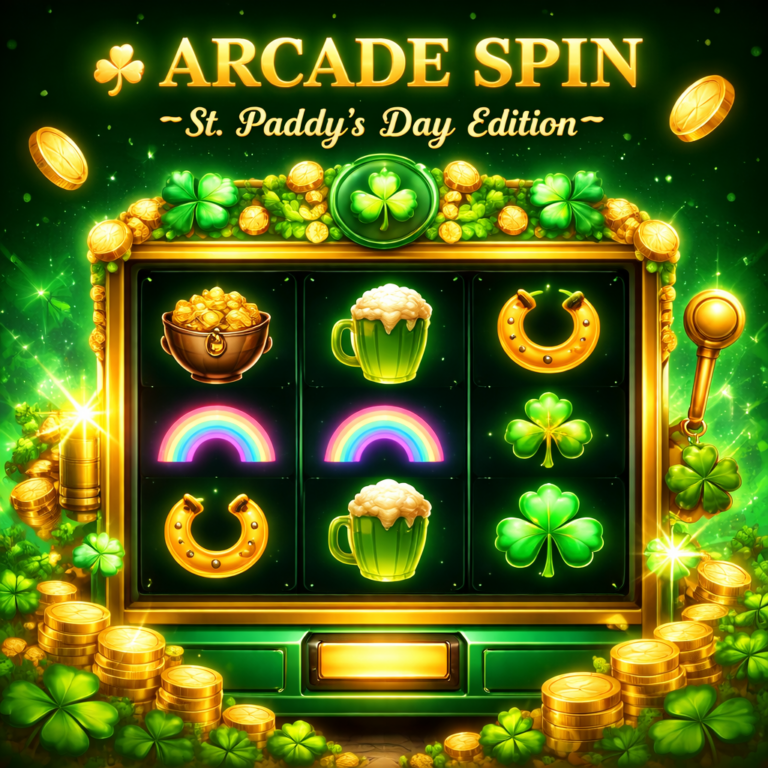 Arcade Spin : St Paddy’s Day Edition