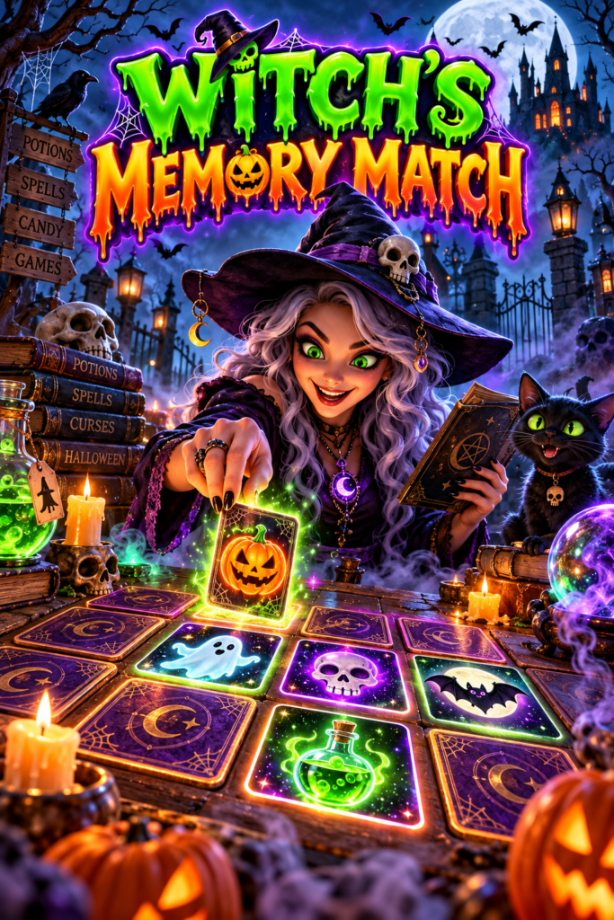 Witch’s Memory Match